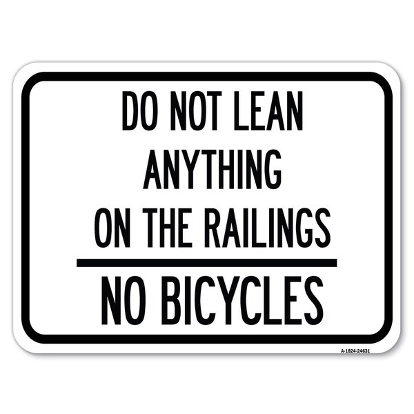 Safety Sign, 18 in Height, Aluminum, 24 in Length, 24631